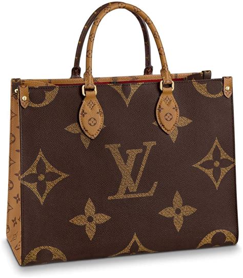 louis vuitton onthego mm monogram monogram reverse monogram giant